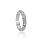 Truth Blue Topaz & CZ Spin Ring