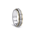 Beloved 10K Bonded Spin Ring