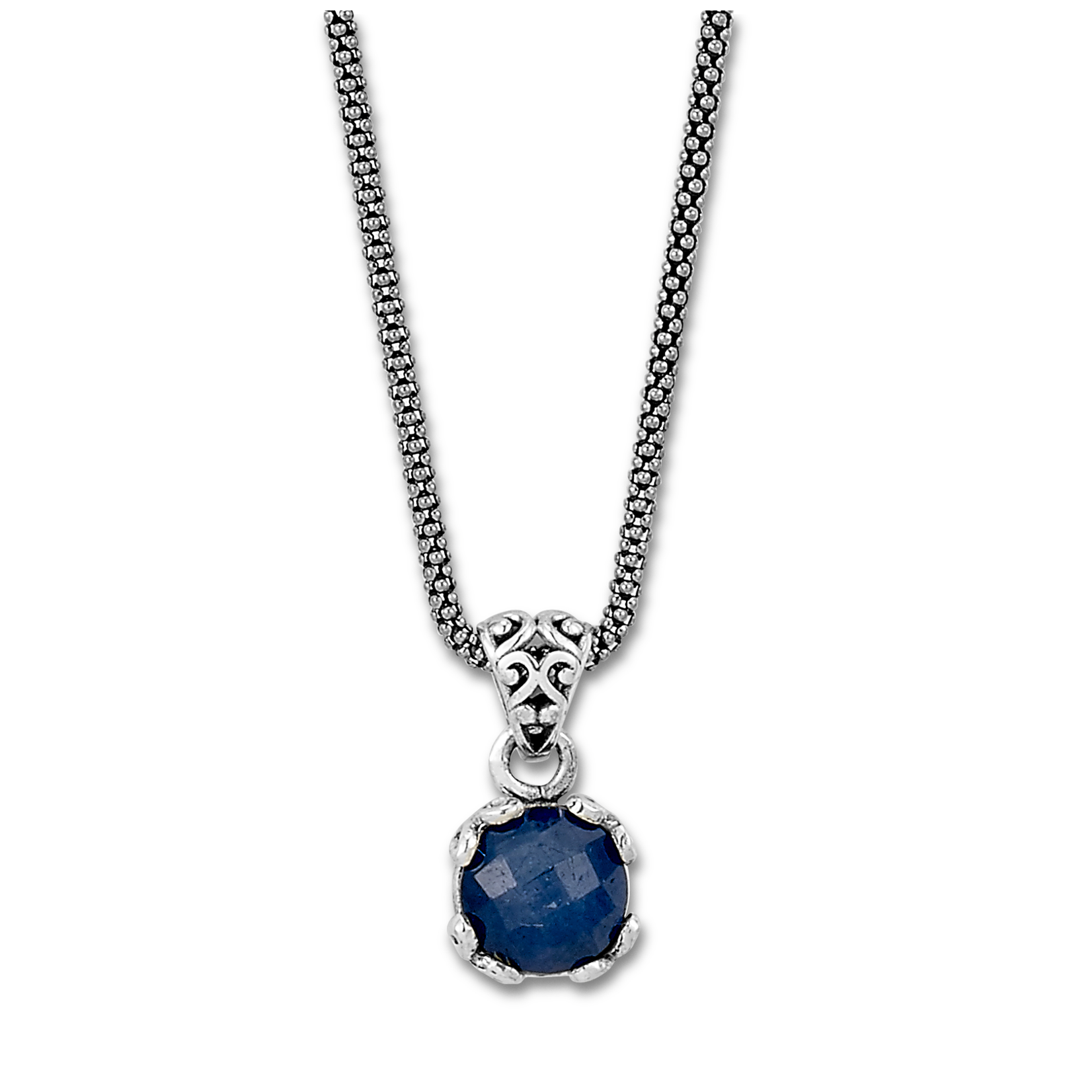 Samuel B. Genuine Stone Birthstone Necklace