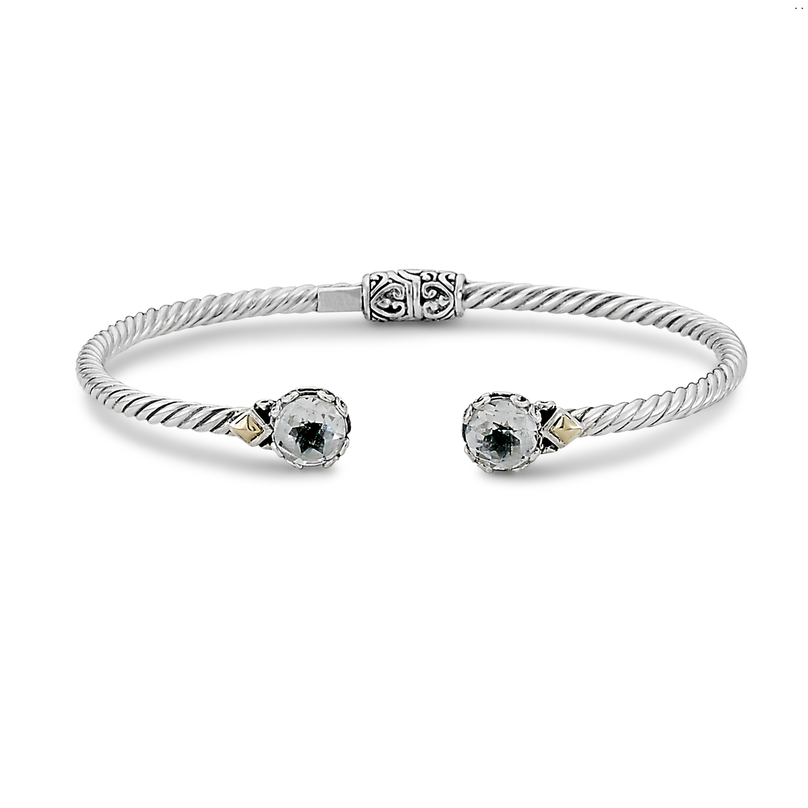 Samuel B. Genuine Birthstone Bangle Bracelet