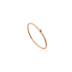 Ania Haie 14K Rose Gold Plated Textured Ball Ring