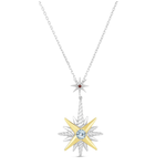 Royal Chain Sterling/18K Gold Constellation Cable Pendant