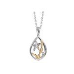 Alamea Sterling Silver & 14K Under The Sea Necklace