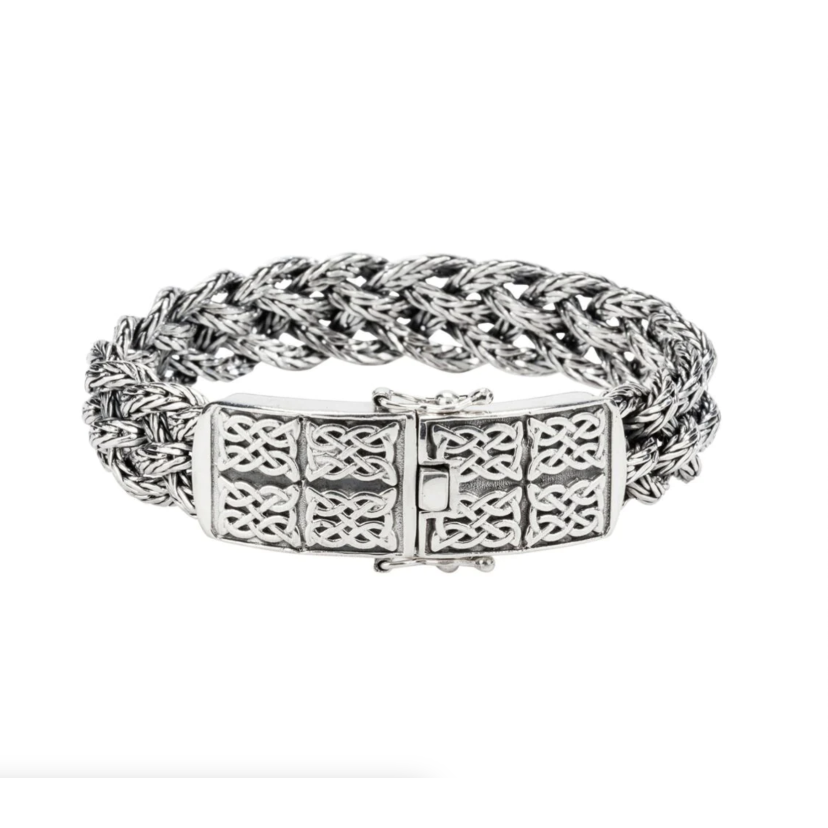 Keith Jack Norse Forge Dragon Weave Bracelet - 8 inch
