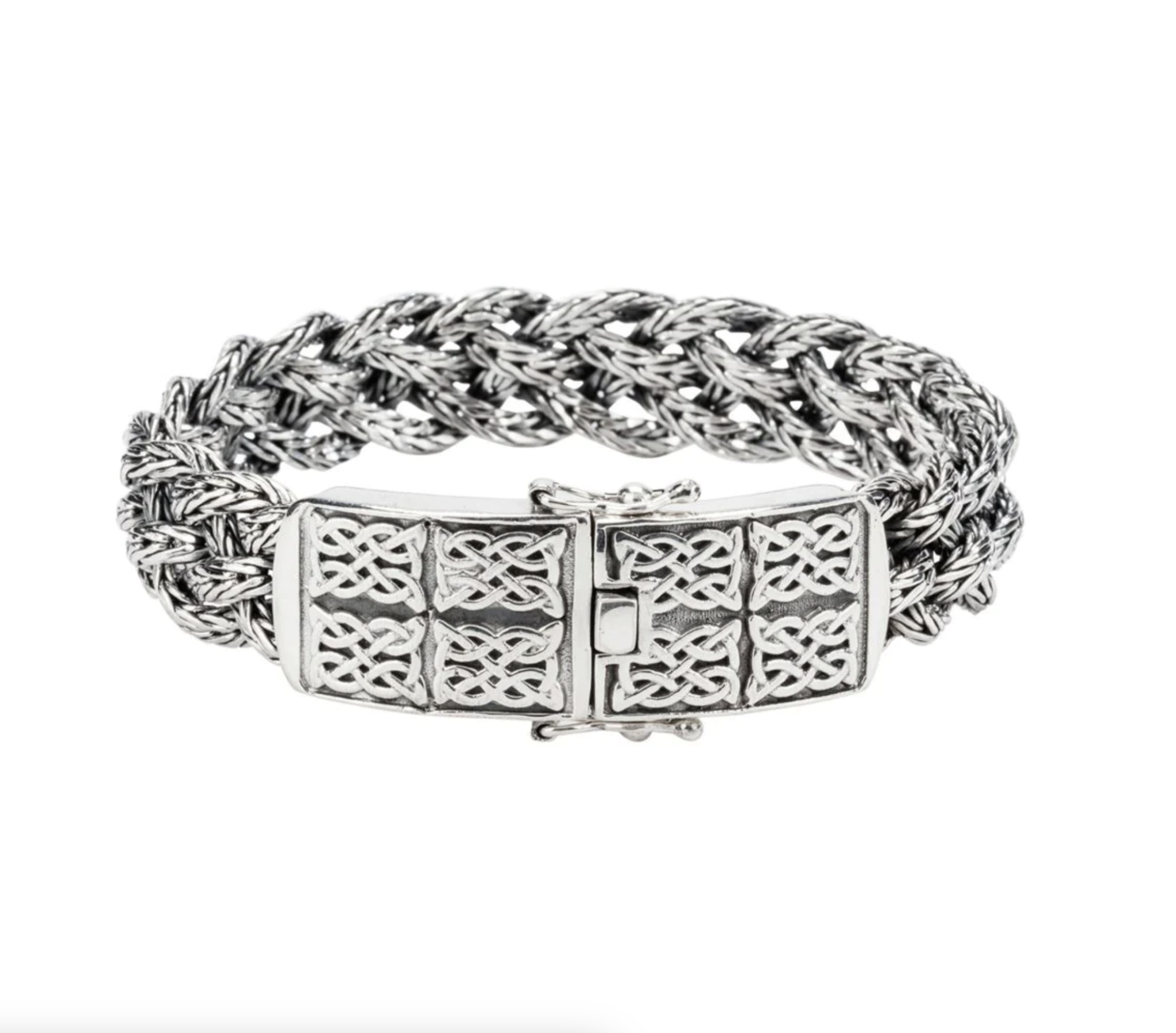 Norse Dragon Weave Bracelet 8 inch Angel Haven Specialty Jewelers