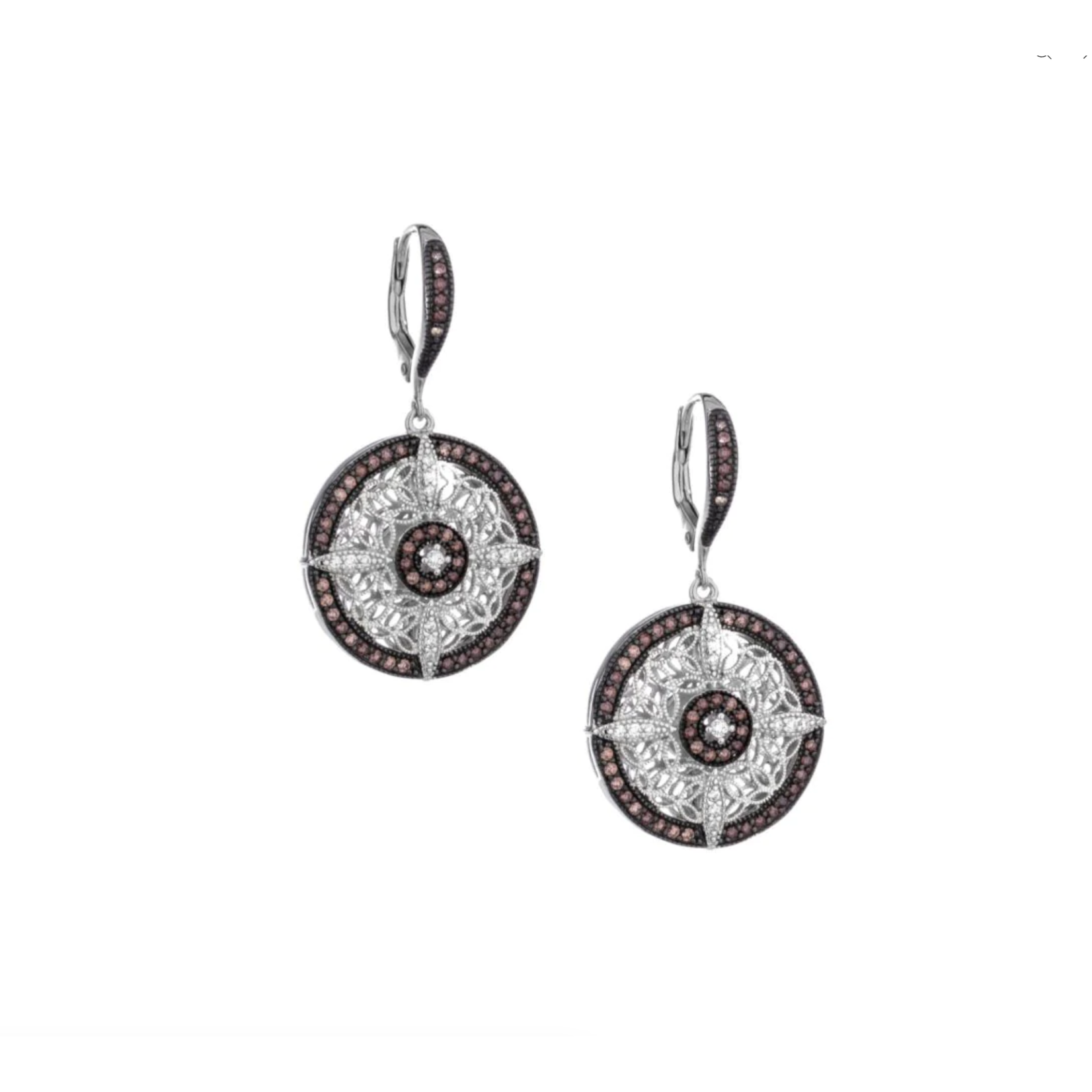 Keith Jack Night & Day Round Earrings