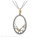 Keith Jack Silver and 10K Gold Dragonfly Gateway Necklace