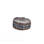 Keith Jack Silver and Bronze Cernunnos Ring