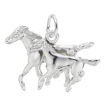 Rembrandt SS Horse & Colt Charm