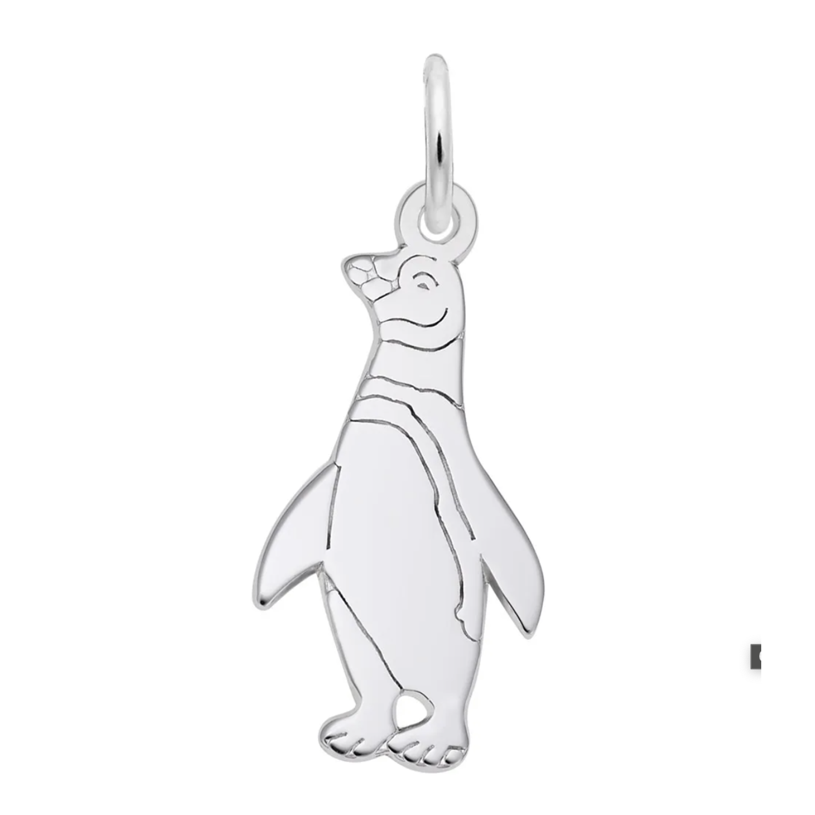 Rembrandt SS Flat Penguin Charm