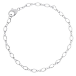 Rembrandt Petite Figure Eight Link Classic Bracelet 7"