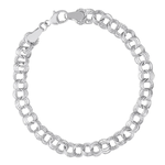 Rembrandt SS Twisted Triple Link Curb Classic Bracelet