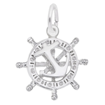 Rembrandt SS Wheel & Anchor Charm