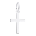 Rembrandt SS Small Plain Cross Charm