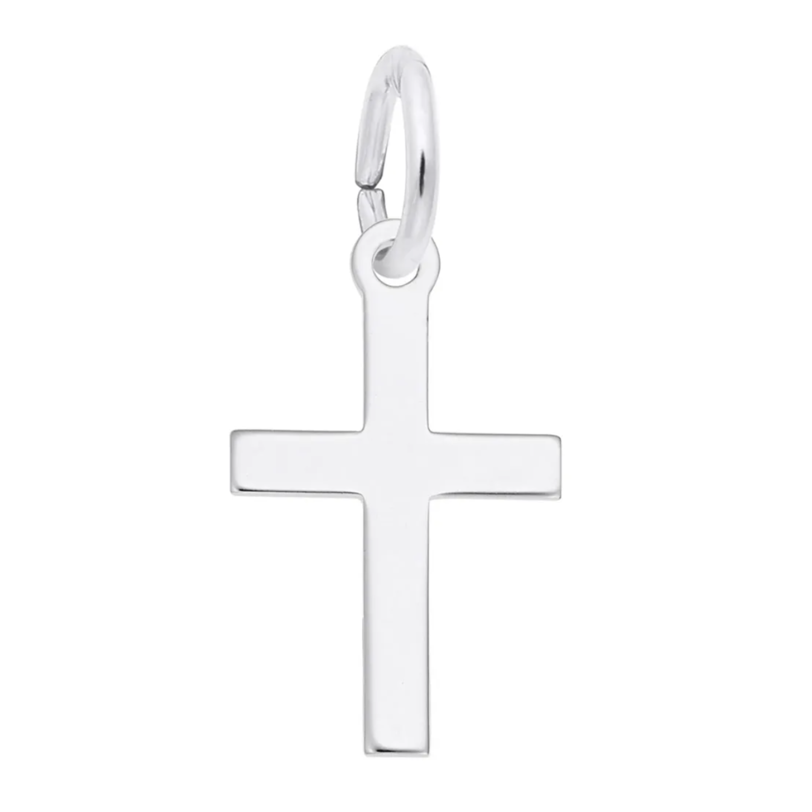 Rembrandt SS Small Plain Cross Charm