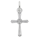 Rembrandt SS Cross Accent Charm