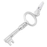 Rembrandt SS Antique Skeleton Key Charm