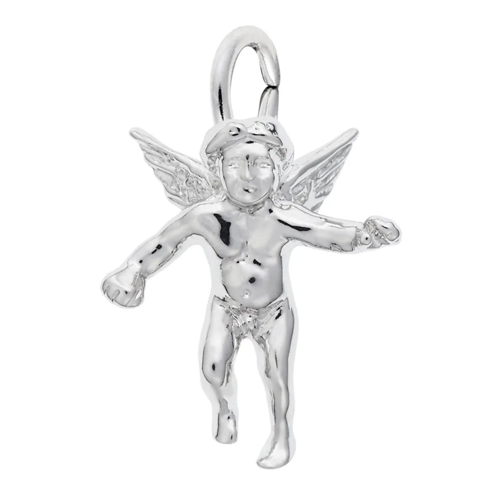 Rembrandt SS 3D Cherub Angel Charm