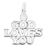 Rembrandt SS God Loves You Charm