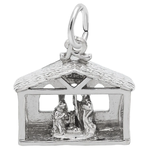 Rembrandt SS Nativity Charm