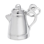Rembrandt SS Coffee Pot Charm
