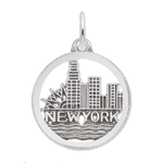 Rembrandt SS New York Skyline Charm