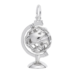 Rembrandt SS 3D Globe Charm