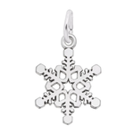 Rembrandt SS Small Snowflake Charm