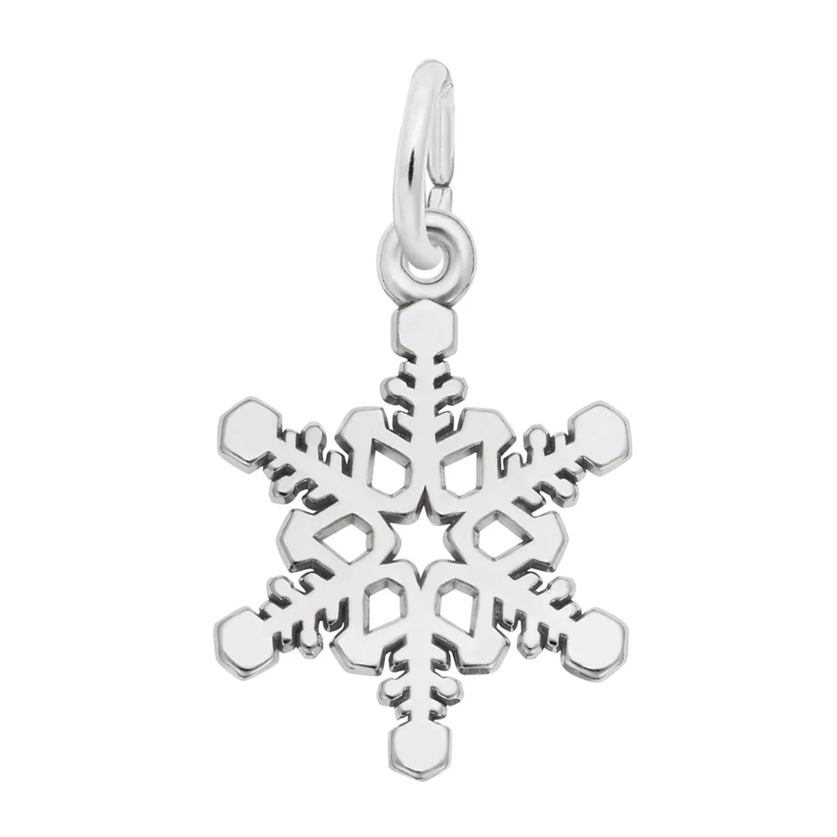 Rembrandt SS Small Snowflake Charm