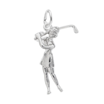 Rembrandt SS Female Golfer Charm