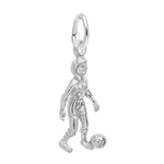 Rembrandt SS Female Soccer Player Charm