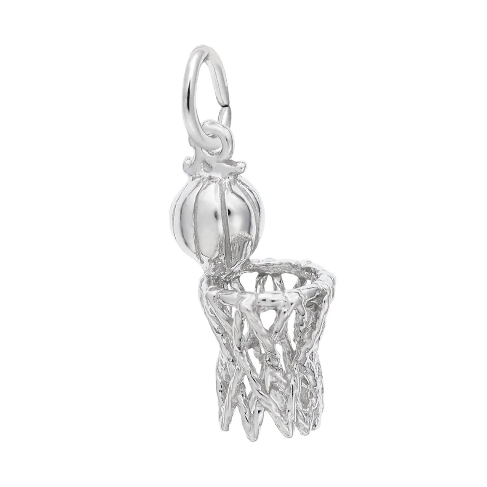 Rembrandt SS Basketball Hoop and Net Charm