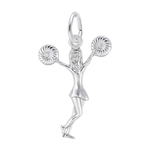 Rembrandt SS Cheerleader with Pom Poms Charm