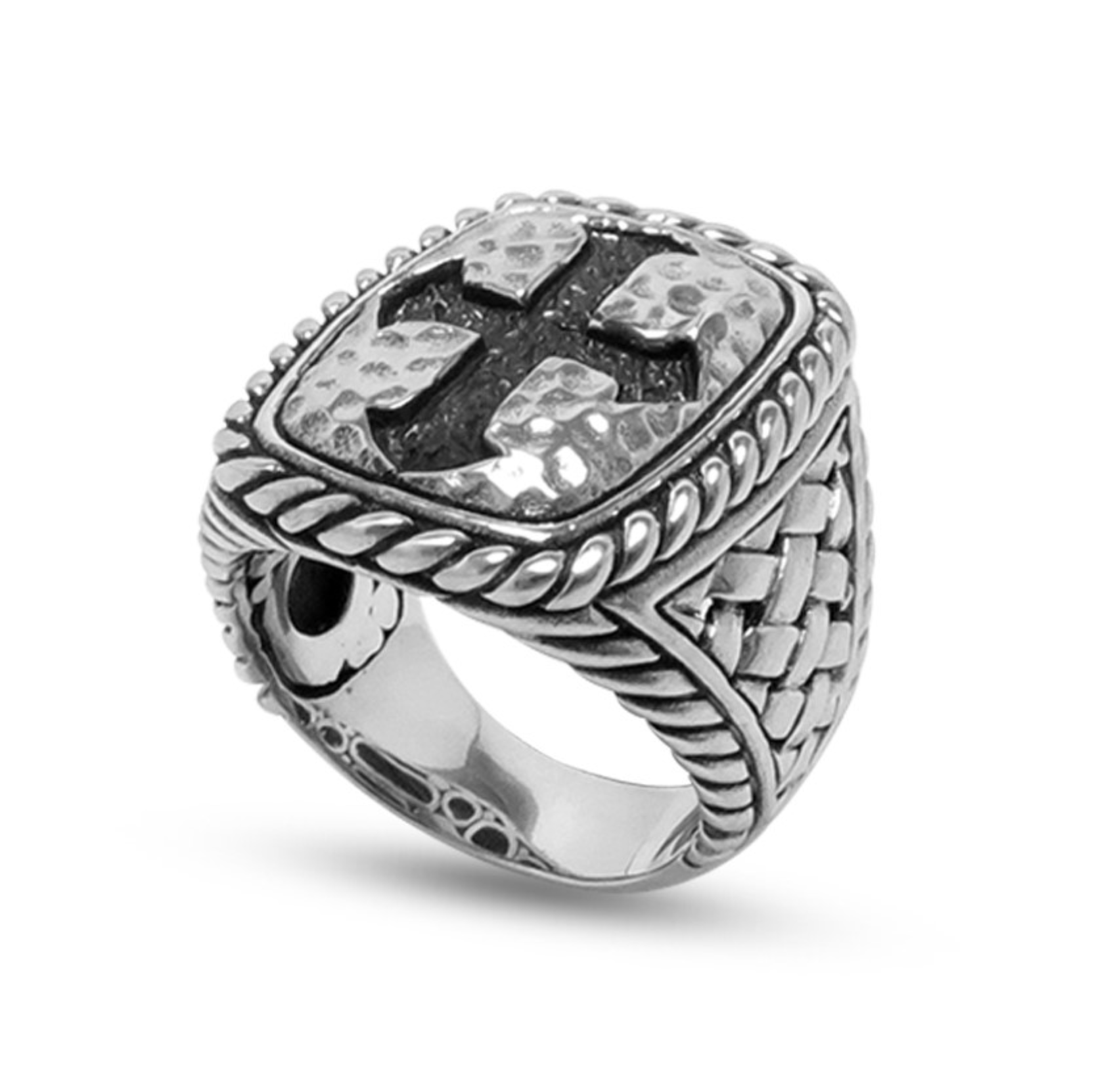 【13号】SWALLOW RING RUDEGALLERY BLACKREBEL Black Spinel Ring in Sterling Silver 10cts | Gemporia