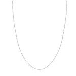 Midas Sterling Silver 1.3mm D/C Rope Chain
