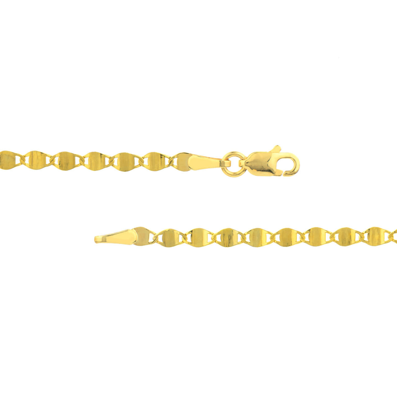 Midas 2.7mm 14K Yellow Gold Valentino Chain