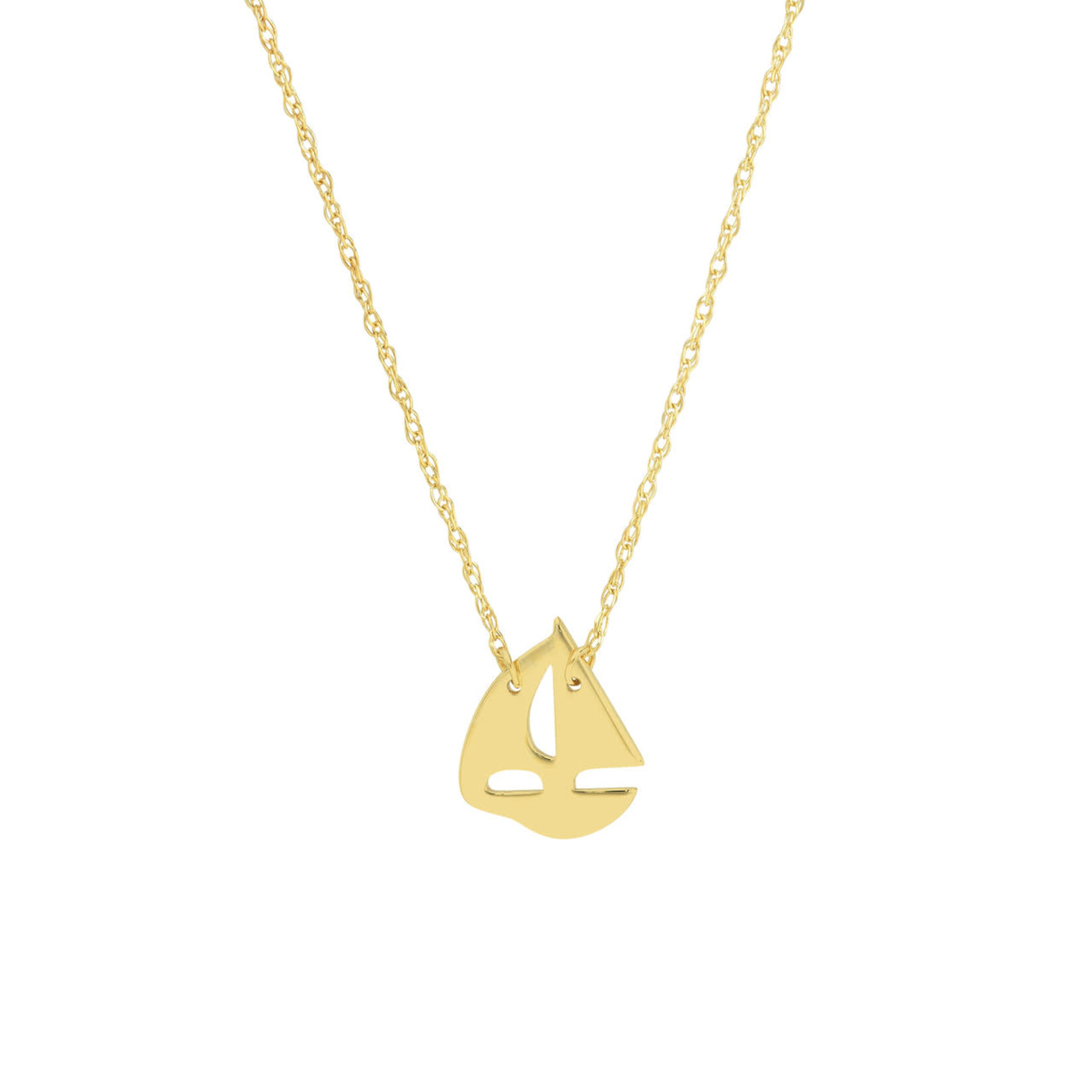 Midas 14K Mini Sailboat Necklace