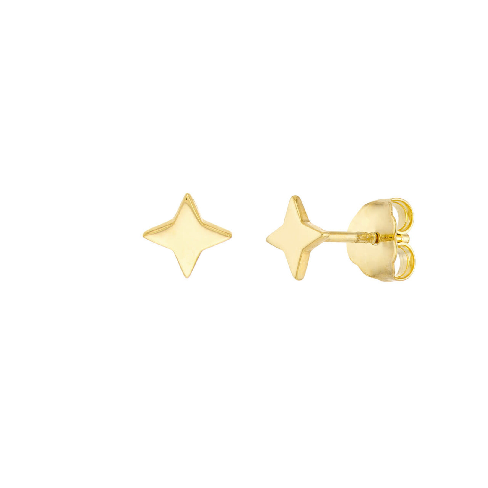 Midas 14K North Star Earrings