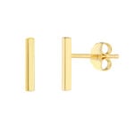 Midas 14K Mini Bar Earrings