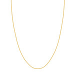 Midas 14K Yellow Gold 1.25 Hollow Wheat Chain