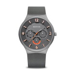 Bering Gun Metal Multifunction Watch