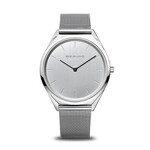 Bering Large Face All Silver Watch