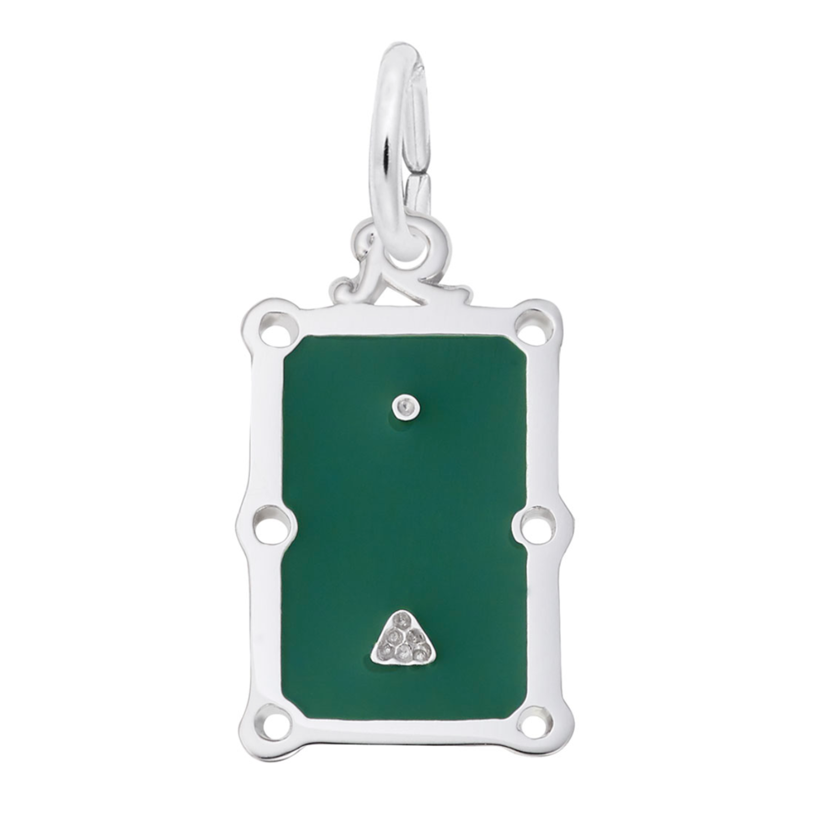 Rembrandt Pool Table Charm Angel Haven Specialty Jewelers