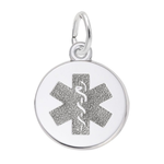 Rembrandt SS Medical Symbol Charm