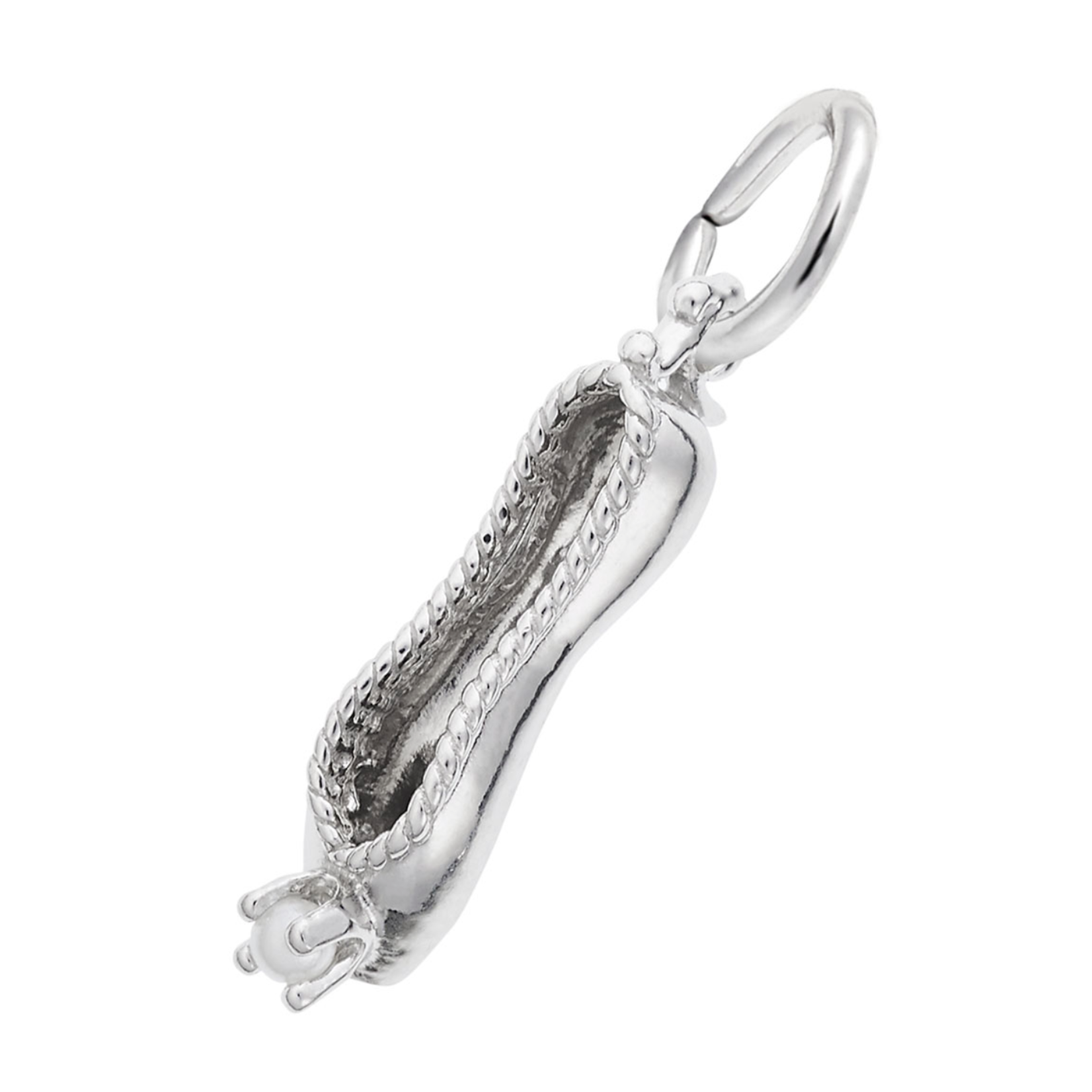 Rembrandt SS Ballet Slipper with Pearl Charm