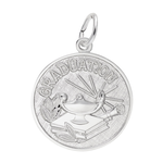 Rembrandt SS Graduation Lamp of Learning Disc Charm