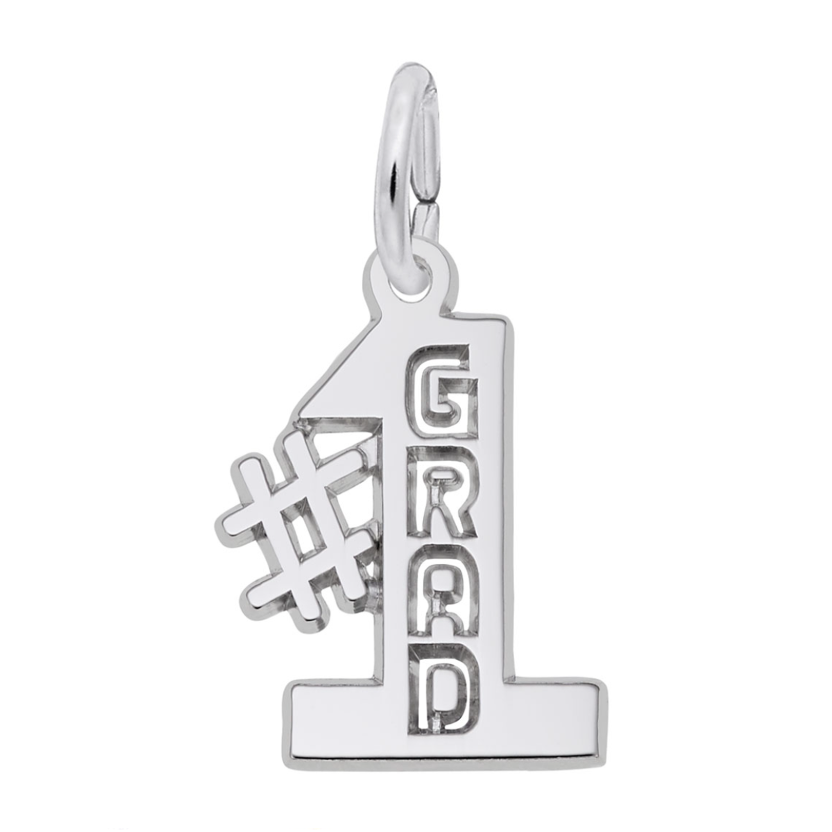Rembrandt SS Number One Grad Charm