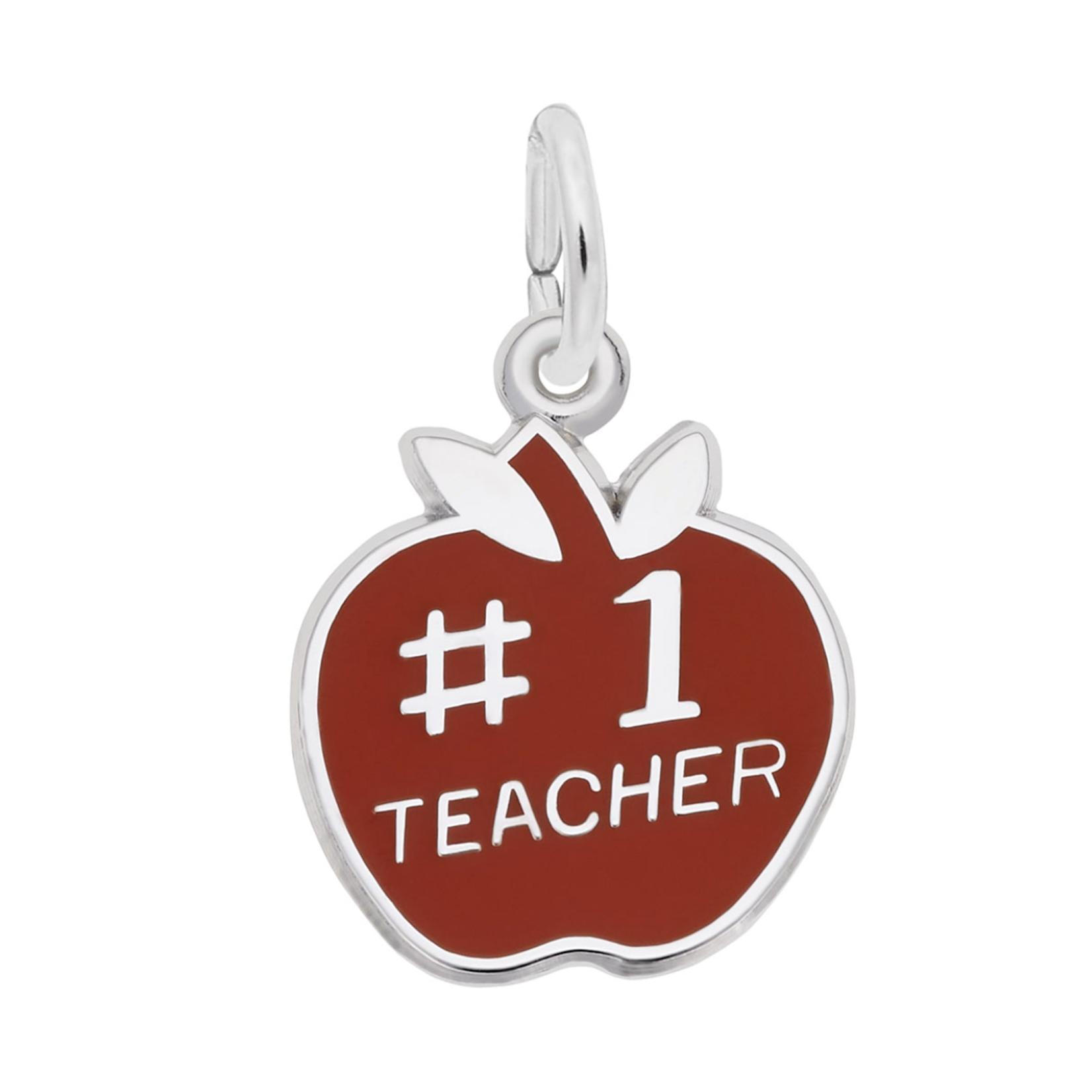 Rembrandt SS Number One Teacher Charm