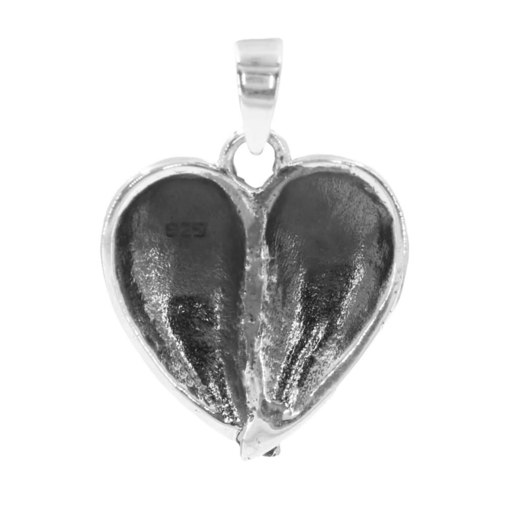 Trufili Vintage Inspired Heart Shaped Angel Wing Necklace