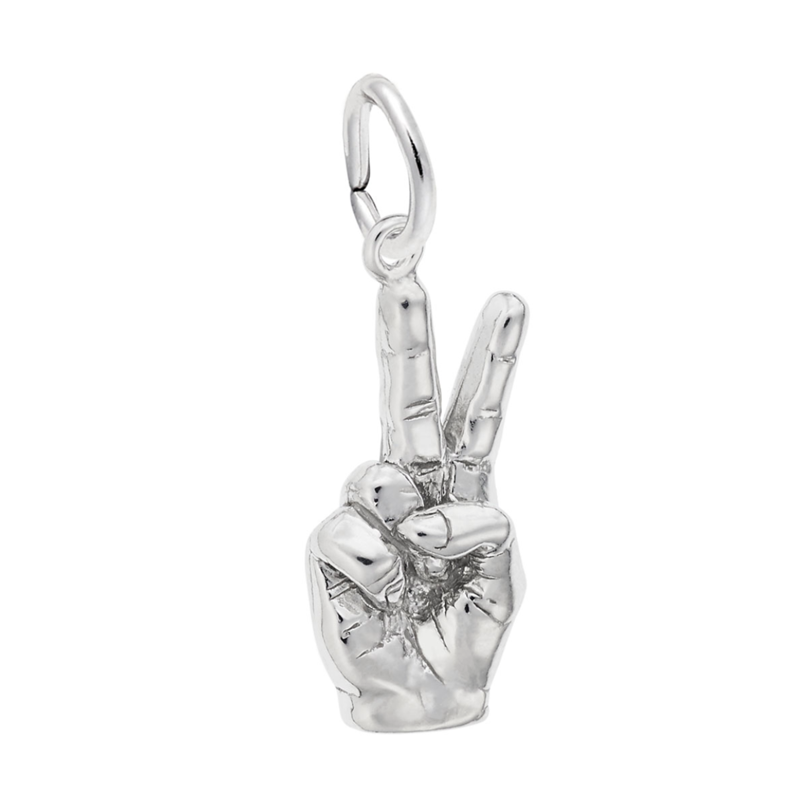 Rembrandt SS Peace Sign Hand Charm